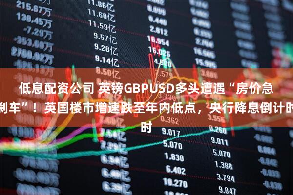 低息配资公司 英镑GBPUSD多头遭遇“房价急刹车”!英国楼市增速跌至年内低点,央行降息倒计时